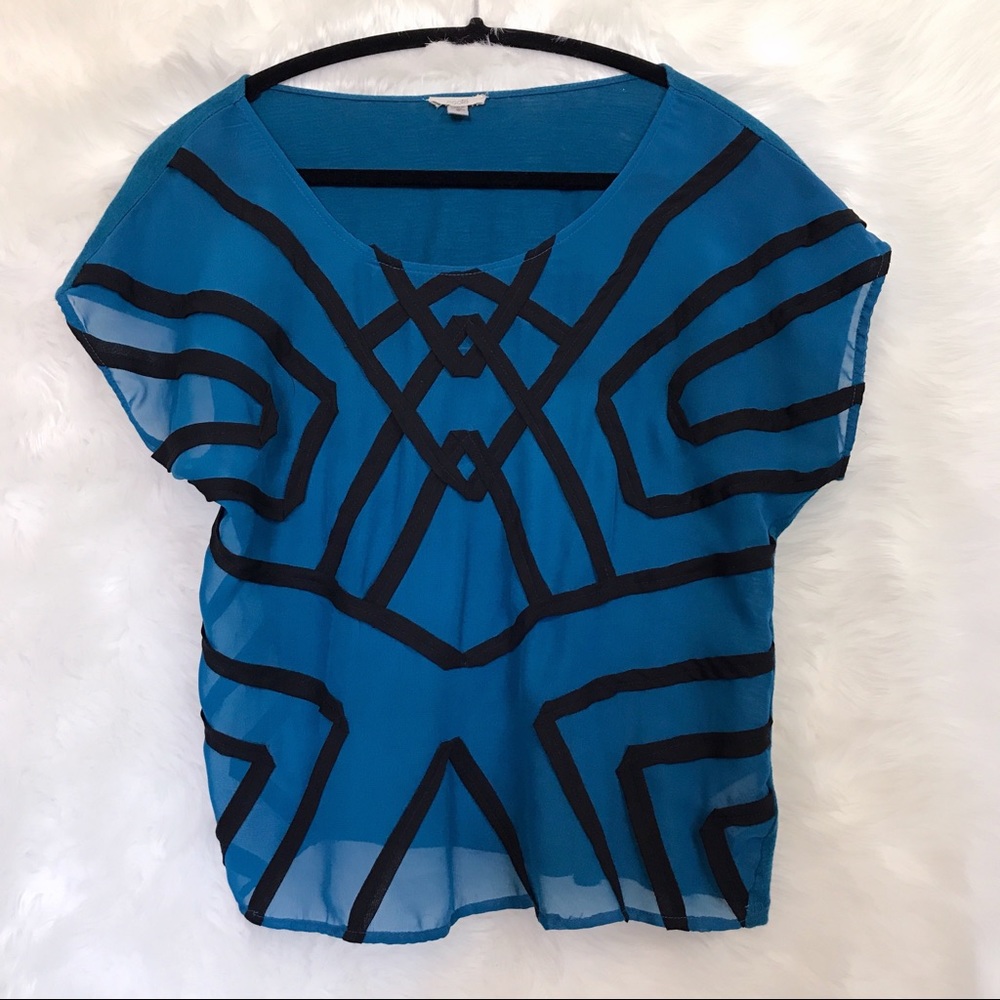 “Ecote" by Urban Outfitters-Blue/Teal Top-EUC-Sz Small